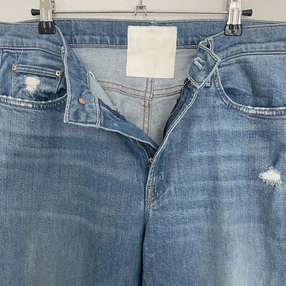 Mother The Insider Ankle Size 32 Jeans Destroyed Bills - Picture 6 of 12